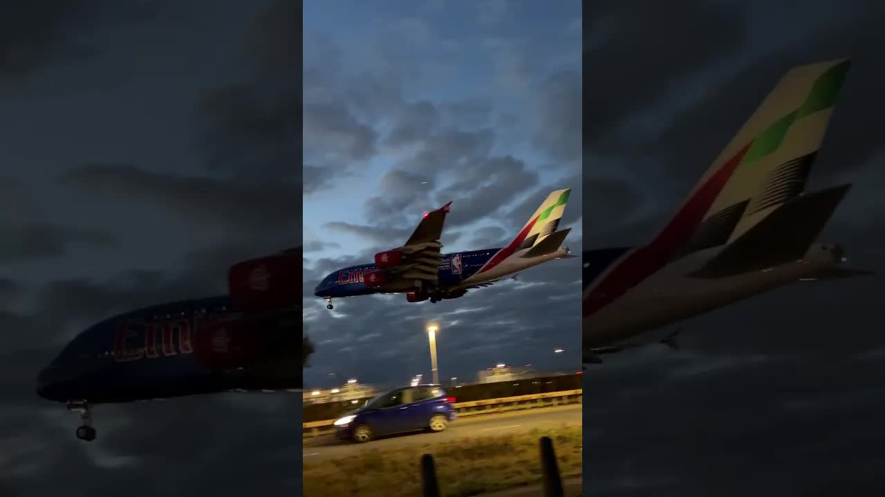NBA livery on the A380 #heathrow # #aviation #planespotting
